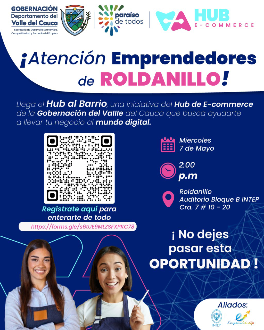 ¡Invitación Especial para Emprendedores!
